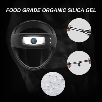 Penis Ring Vibrator For Men Delay Ejaculation Male Masturbators Cock Dick Rings Erotic Sex shop toys For Adult 18 Couples Bdsm 5