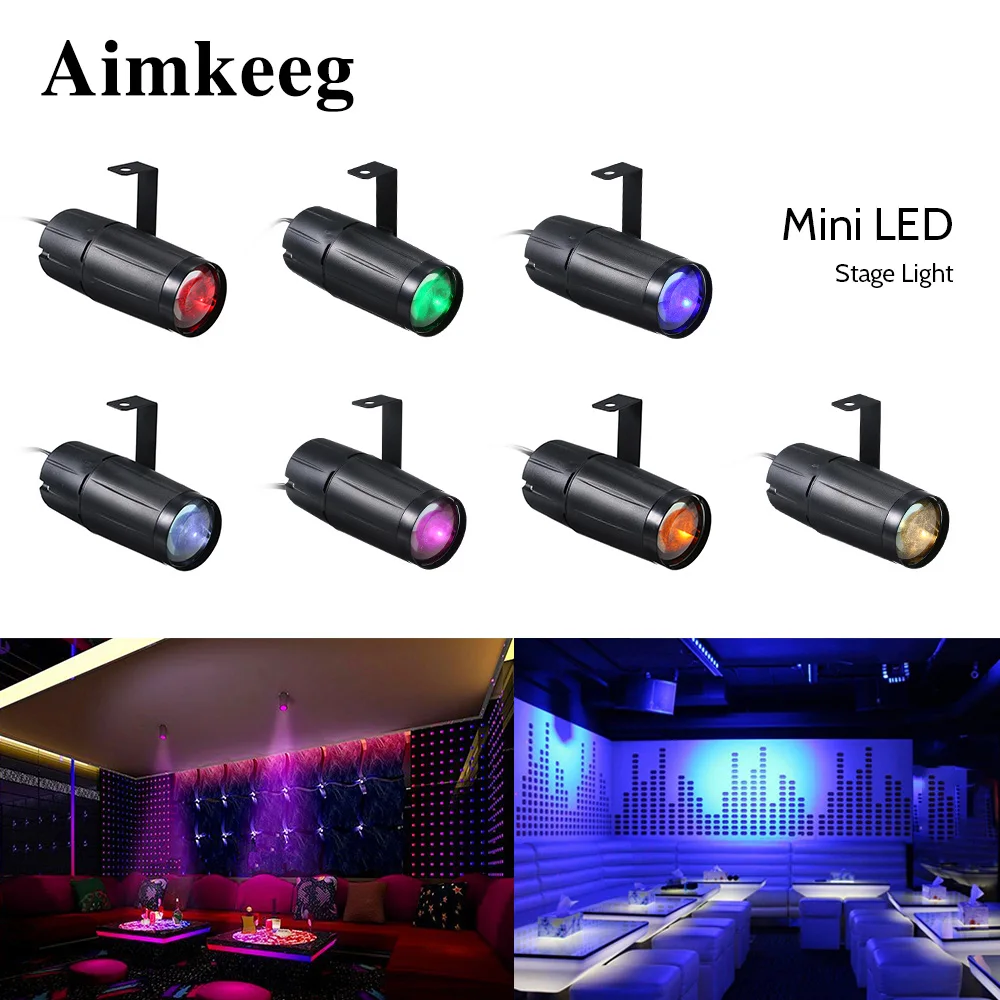 Günstige Aimkeeg Bar Club Disco Laser Licht Strahl Lichter AC90 240V 10W LED Bühne Wirkung Dj Beleuchtung Party KTV Professionelle Strahl scheinwerfer