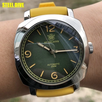 

200M Diving Watch Men Sport Automatic Mechanical Watch Mens Swim Diver Watch Stainless Steel Sapphire Crystal Watches New 2020