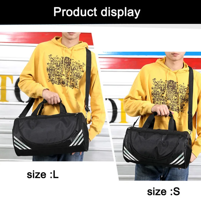 Portable Travel Handbag Lightweight Sports Bag Large Capacity for Yoga-OPK