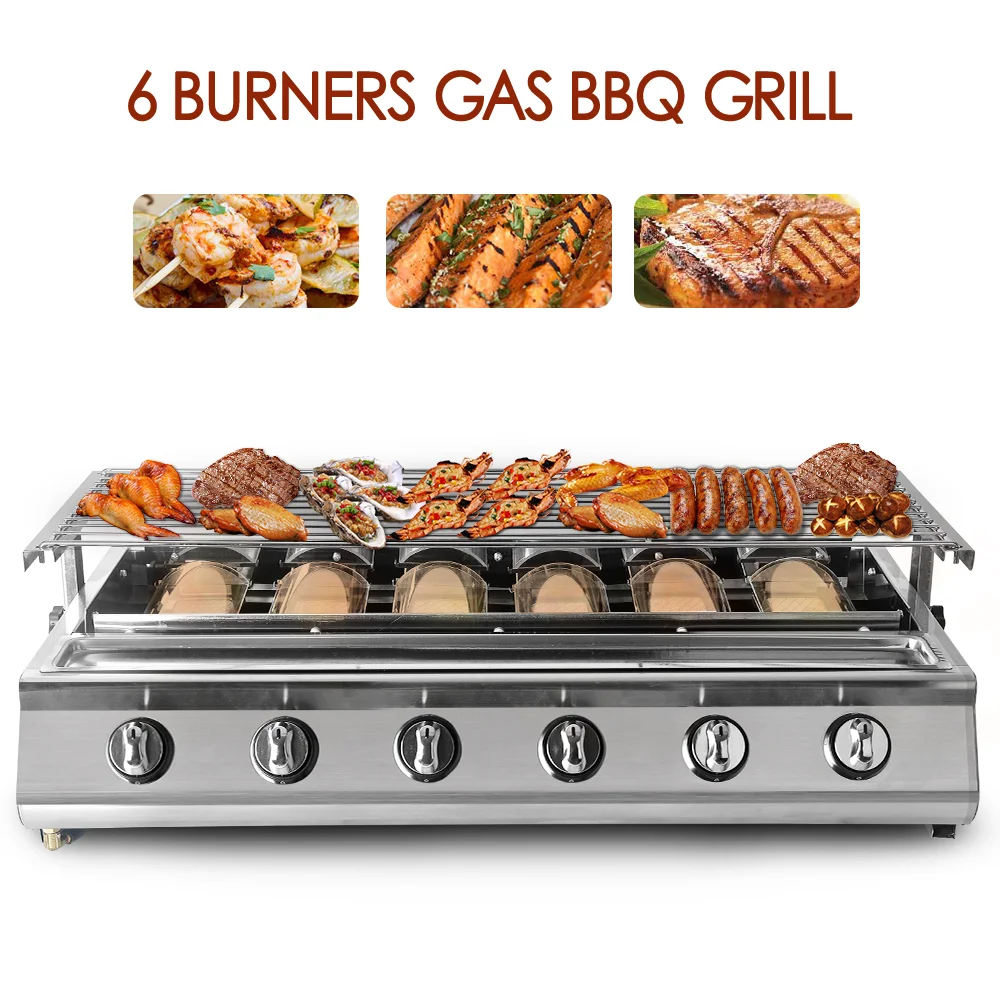 Smokeless Infrared Bbq Grill Stainless Steel Roast Stove Outdoor Barbecue Cooking Oven Glass Cover Adjust Height Hiking Kitchen Bbq Grills Aliexpress