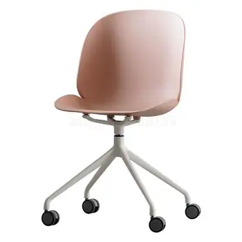 

Nordic Dining chair home leisure simple personality modern desk chair creative back computer office swivel chair