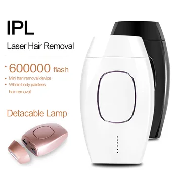

600000 Flash Professional Permanent IPL Epilator Laser Hair Removal Electric Photo Women Painless Threading Hair Remover Machine
