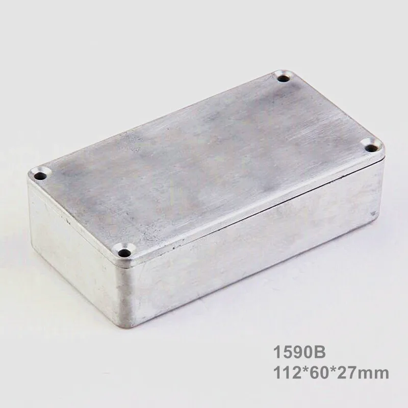 Electronic Enclosure Case Electrical Box Guitar Effects Pedal Die-cast Aluminum Stomp Enclosures Guitar Effect Pedals Box Hammond 1590BB 1590A 1590LB 1590XX 1590DD Musical Instrument Case