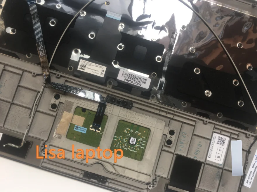 For Yoga 900S-12ISK Palmrest&Touchpad+Keyboard 5CB0K93858 AM104000140