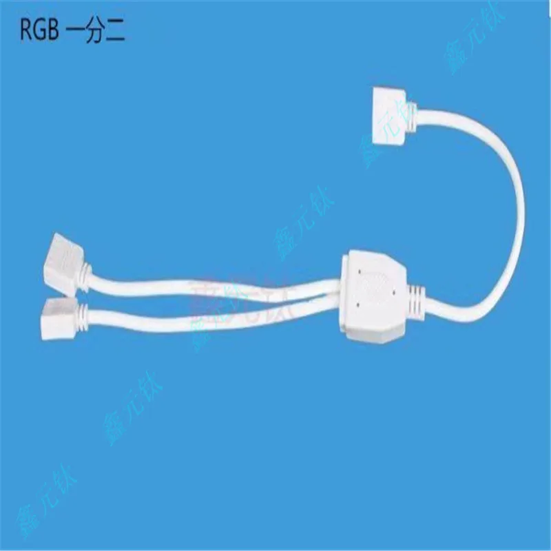 strip connecting line RGB extension cord 1 to 2 3 4 5pin One point multi- line timber Branch control line 5pcs/lot