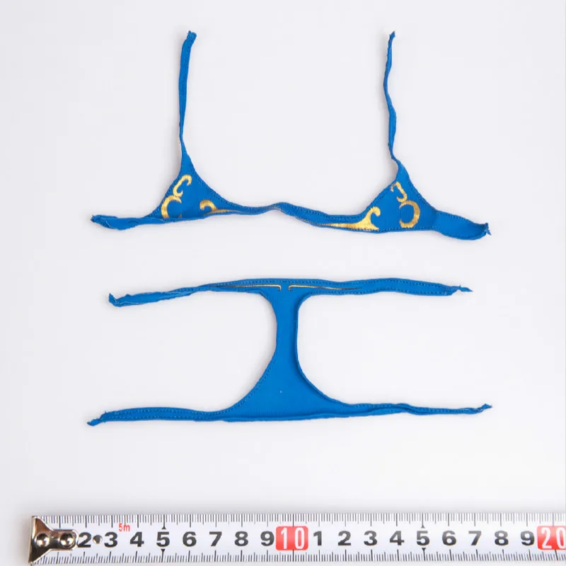 Estartek 1/6 сексуальный синий Chunli купальник для 12 дюймов Фигурка DIY