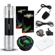 Dragonhawk мачта серии тату машина комплект мощность полный Coreless двигатель поворотная ручка макияж мощность иглы