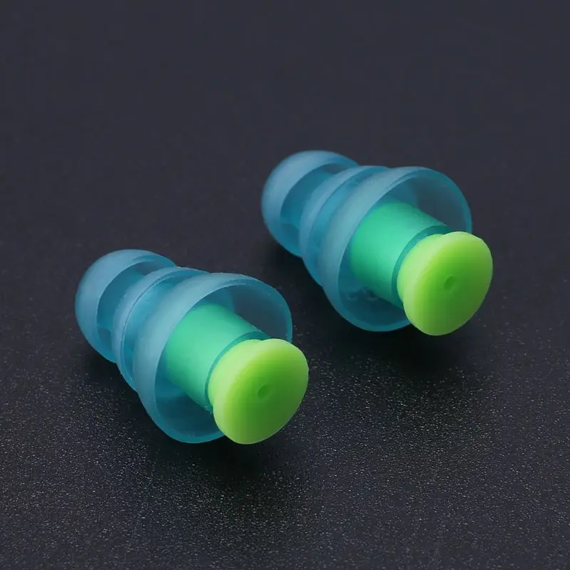 1 Pair Silicone Earplugs Noise Cancelling Reusable Ear Plugs Hearing Protection Newest Drop Shipping - Famidy.com