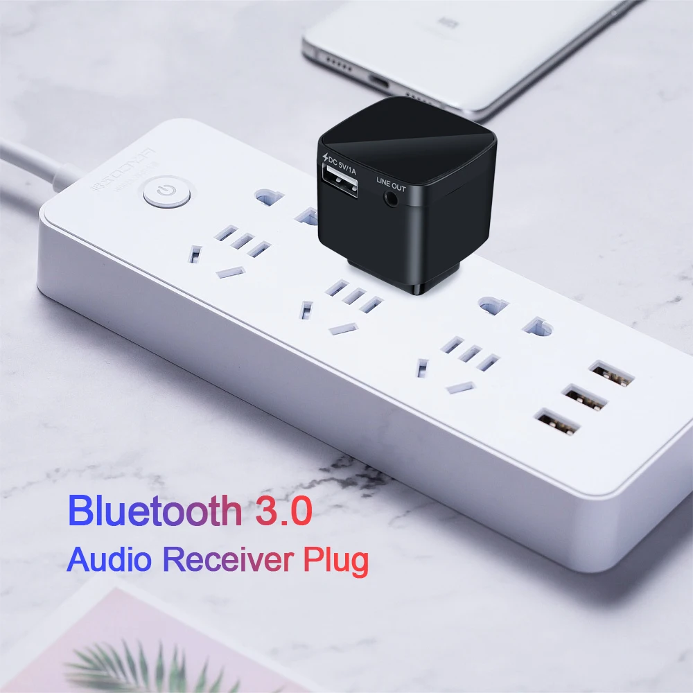 Kebidu беспроводной Bluetooth 3,5 мм аудио музыка стерео A2DP приемник адаптер USB настенное зарядное устройство кабель Путешествия США ЕС Разъем для телефона
