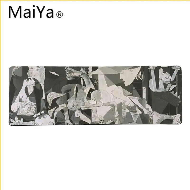 Maiya высокое качество Пабло Пикассо Искусство DIY дизайн игровой с узором коврик для мыши большой коврик для мыши клавиатуры коврик