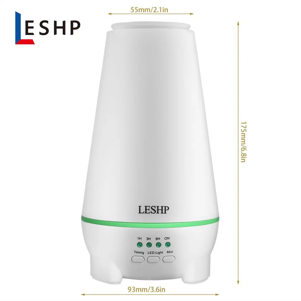 LESHP 180 мл емкость Арома диффузоры комнатное увлажнение ароматерапия для дома офиса спальни семейный отель Ресторан