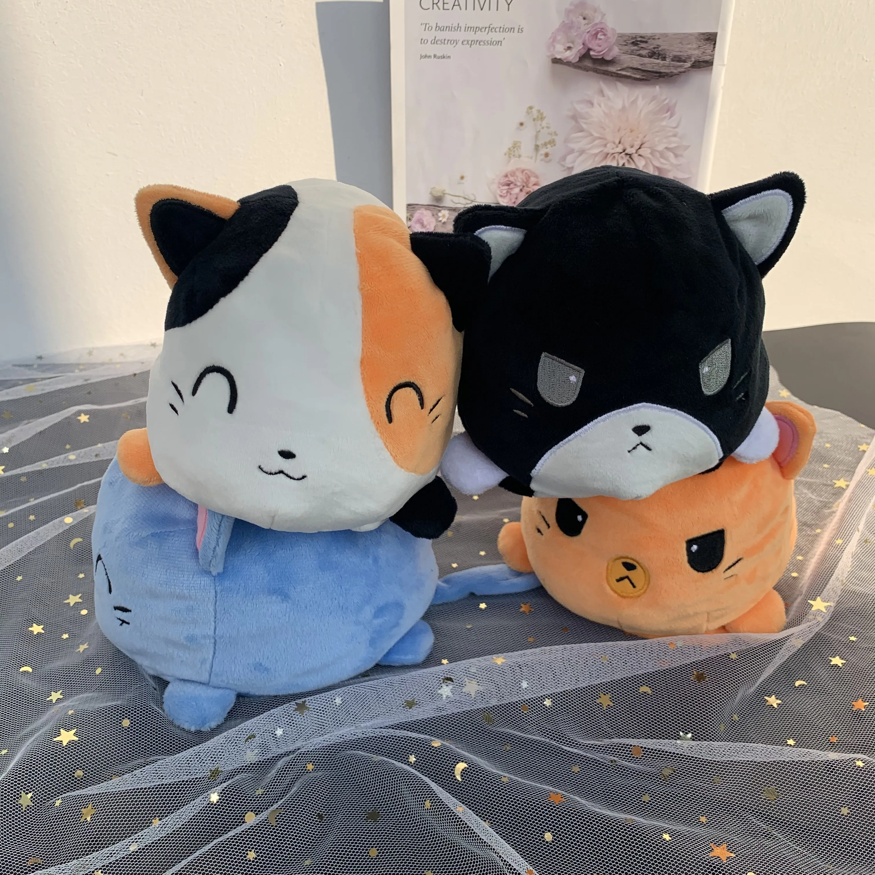 

Reversible cat Gato Peluche Pulpo Reversible Pulpito Reversible Flip Octopu Toys Plush Toy Children Kids Birthday Gift Toy