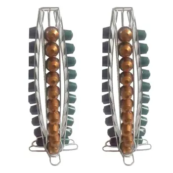 

40 Rotating New Capsule Coffee Pod Holder Tower Stand Rack for dolce Gusto