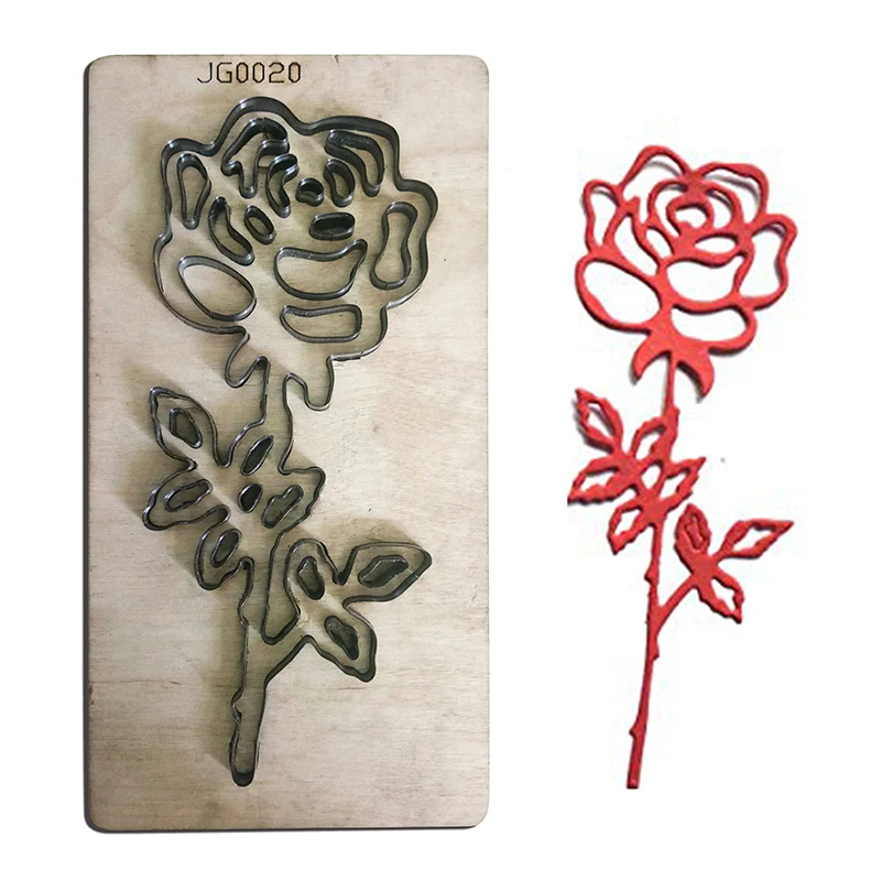 Ручной работы деревянные формы ветвь цветка режущие штампы креативный тиснение высечки для изготовления скрапбукинга DIY бумажные фото карты
