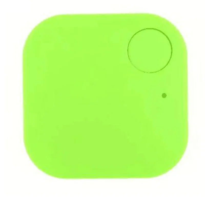 Домашние животные Смарт мини gps трекер анти-потеря Водонепроницаемый Bluetooth Tracer ключи сигнализации квадратный локатор в реальном времени Finder оборудование Устройства - Цвет: Светло-зеленый