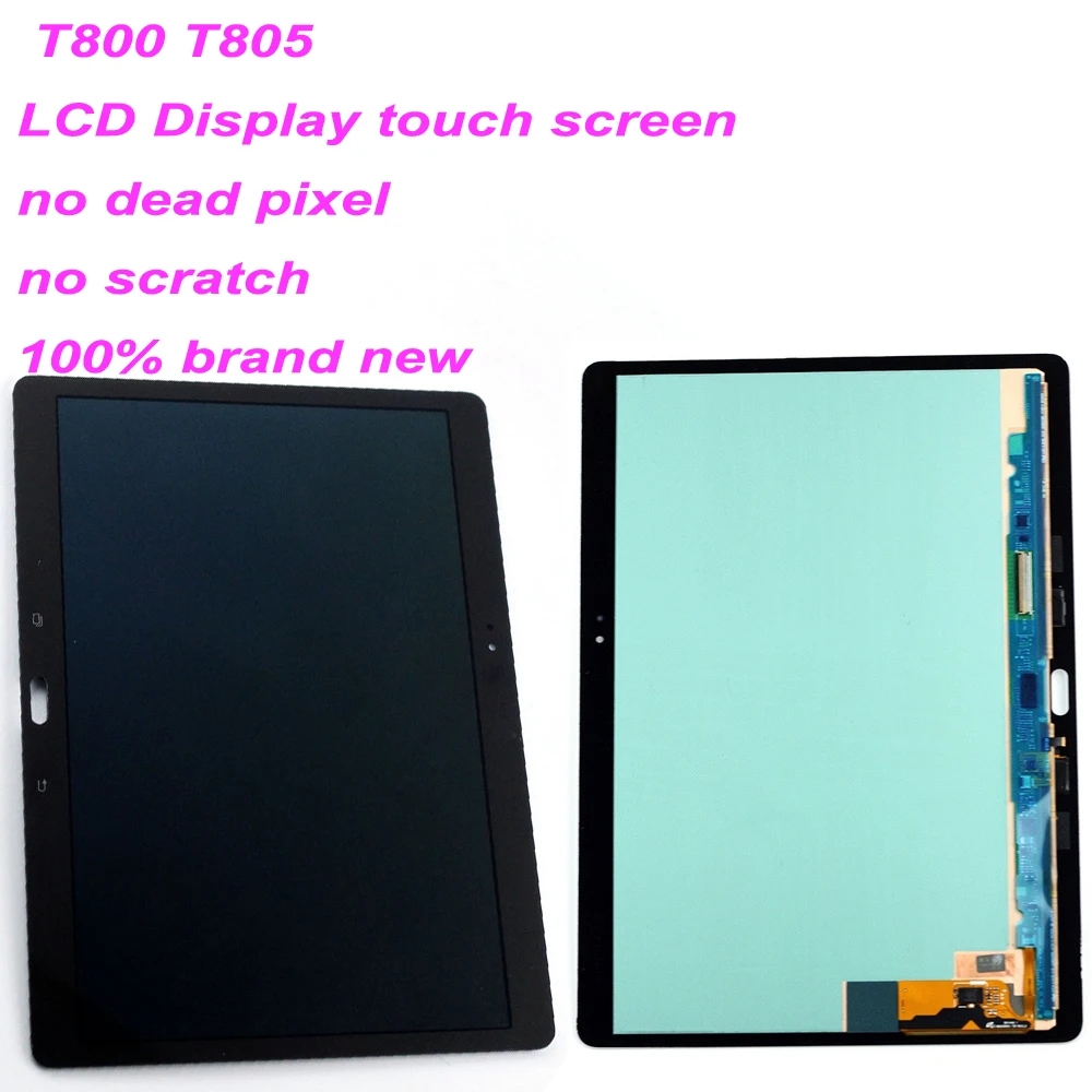 ЖК-дисплей для samsung Galaxy T805 Tab S T800 T805 SM-T800 T807 дисплей с сенсорным экраном дигитайзер сборка сенсоров замена панели