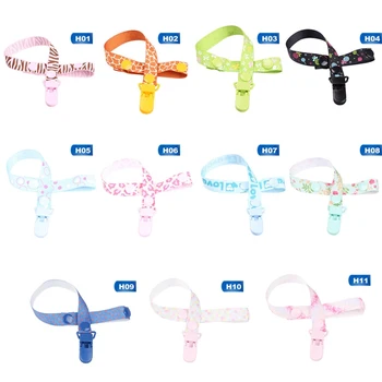 

Adjust Baby Pacifier Clip Chain Ribbon Dummy Holder Chupetas Soother Pacifier Clips Leash Strap Nipple Holder For Infant Feeding