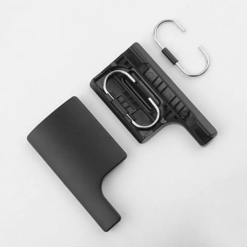 Clip de hebilla de cierre de plástico para Gopro Hero 3 + 4, protector de cámara negro y plateado, funda impermeable, accesorio para Go Pro