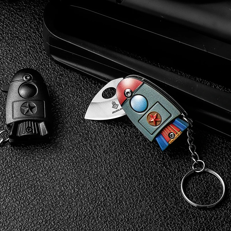 Новое поступление Мини Pocket Rocket складной нож брелок CS Go ножи охотничьи военные ножи оружие инструмент для выживания для мужчин и женщин