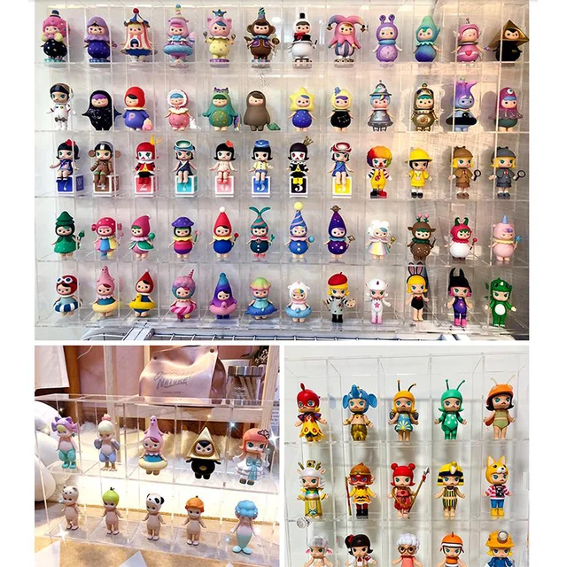 Transparent Acrylic Display Storage Case Box Perspex ShowCase Dustproof For Garage Kit  Doll Model Cars Figures Collectibles 4