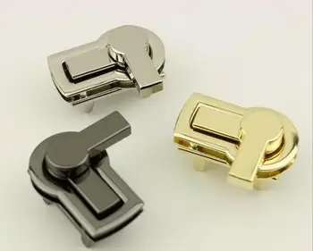 

(10pcs/lot) factory wholesale luggage handbag hardware accessories handbags multi-color rotary twist lock