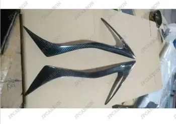 

Genuine Carbon Fiber Headlight Eyelids Eyebrows for 2008-2013 Chevrolet Cruze Type B