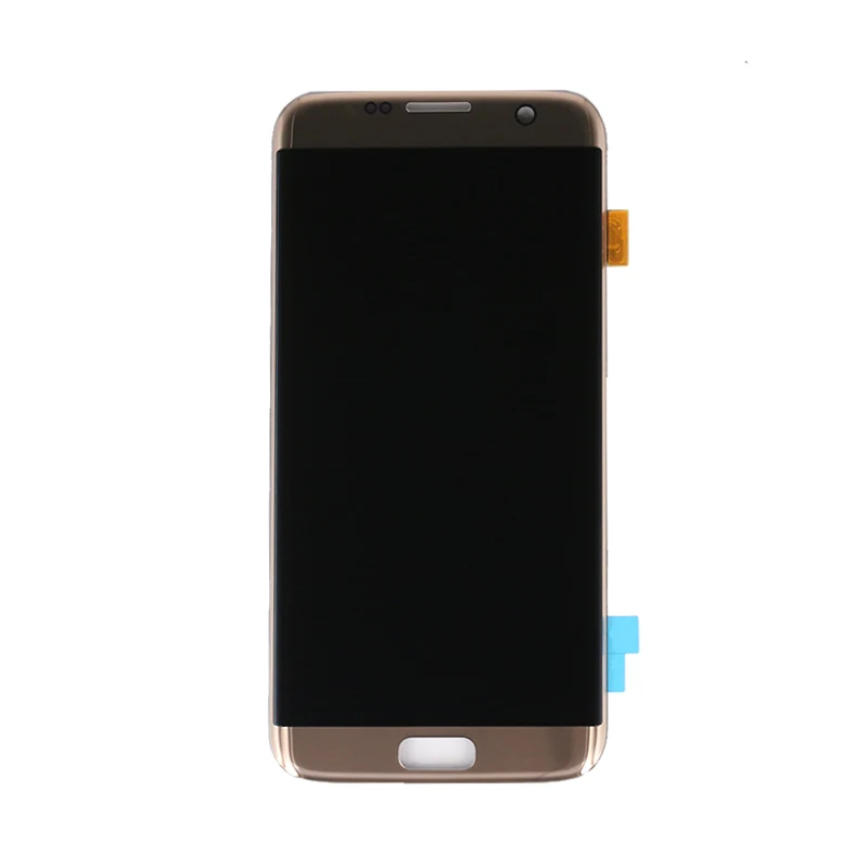 Для samsung для Galaxy S7 Edge G935 lcd с кодирующий преобразователь сенсорного экрана в сборе экран для Galaxy S7 Edge lcd
