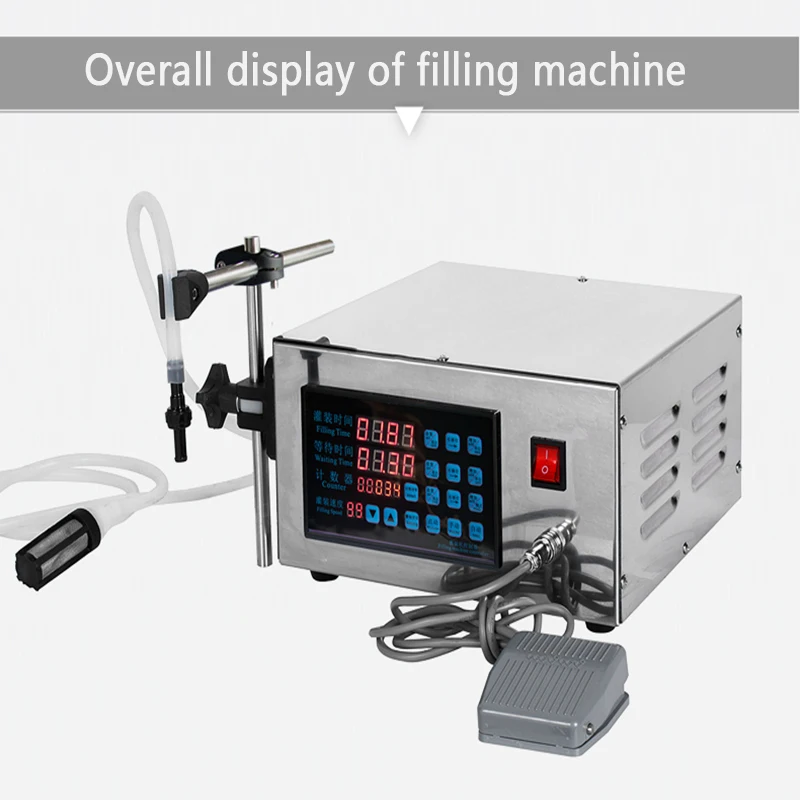 CNC Liquid Filling Machine Automatic Canning Machine Liquor Laundry Liquid Edible Oil Packaging Machine Parts Semi-automatic
