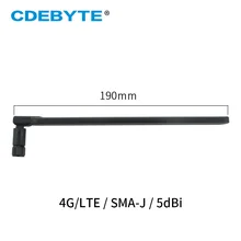 Пусть 4G Wifi антенна с высоким коэффициентом усиления всенаправленная 5dBi гибкая антенна для маршрутизатора радиоприемопередатчик модуль