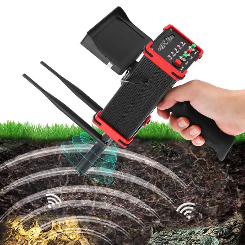 Underground Metal Detector Remote Positioning Circuit Gold Silver Copper Detectors Dual Probe HD Screen Detector