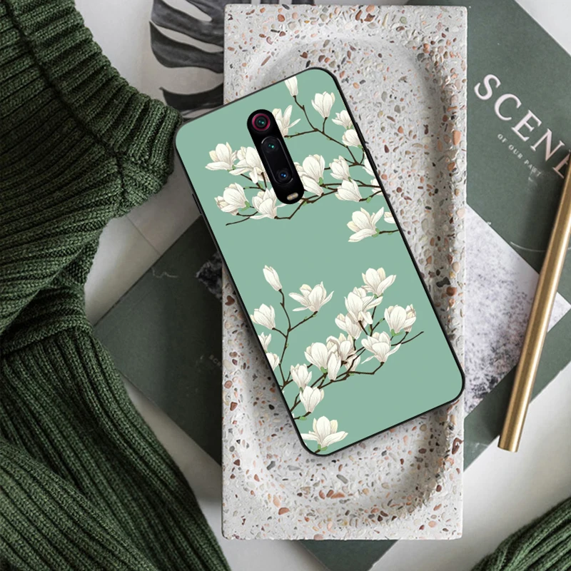 Объемный цветок с тиснением и изображением ТПУ чехол для xiaomi mi a3 9t mi 8 lite 6x a1 mi 9 lite se 5x a2 redmi note 8 iPhone 7 6 Plus 5 iPad pro redmi 7a 7 k20 6a чехол