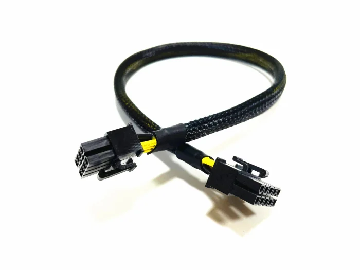 Psu 10pin Macho para 8pin Macho Pci-e Gpu Placa de Vídeo Cabo de Alimentação para Dell T5810 T5820 e K80 M40 M60 P40 P100 V100 A100 A40 Gpu - Imagem 5