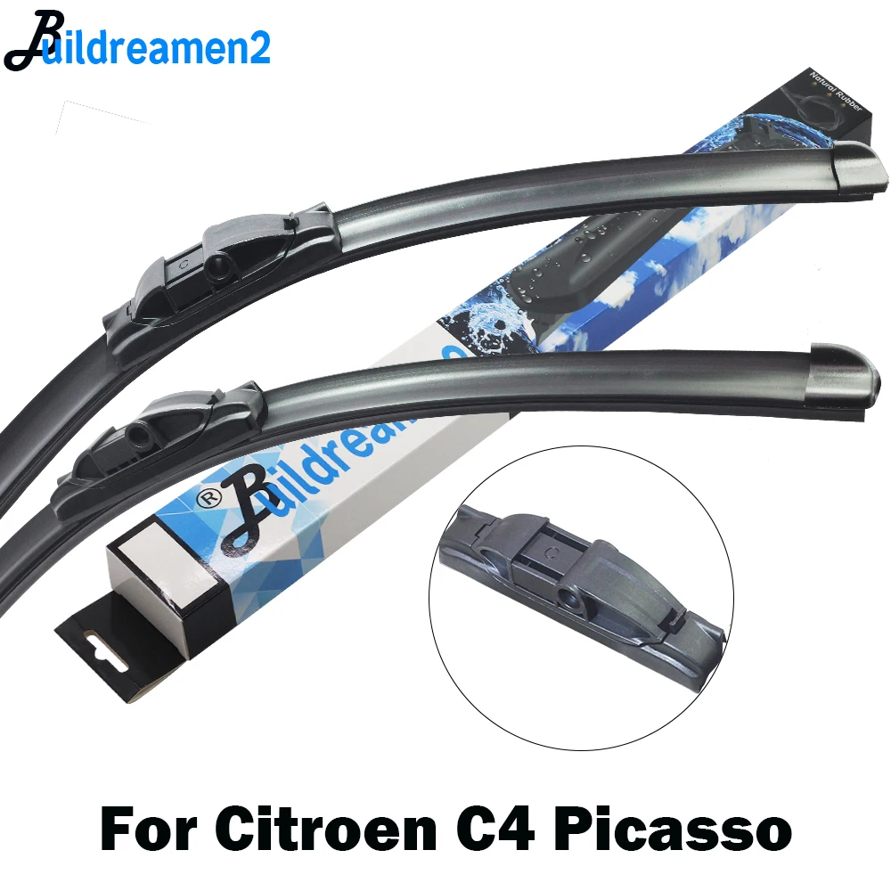 Щетка стеклоочистителя Buildreamen2 резиновая щетка для Citroen C4 Picasso подходит