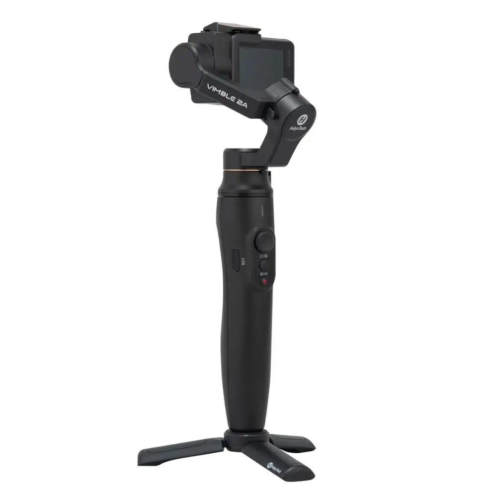 Feiyu Vimble 2A Выдвижная экшн Камера карданный стабилизатор для экшн-камеры Gopro Hero 7/6/5,18 см растяжимый шест со штативом и сумкой для переноски