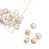 20Pcs Cloth Buttons Smooth Satin Covered Wedding Dress Back buckles Metal Shank Buttons for Tuxedo Suits Gowns Blouses Coats 6