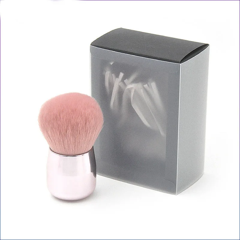 1Pcs High Quality Face Makeup Brush Round Pink Foundation Powder Brush Art Paint Brush Theatre Makeup
