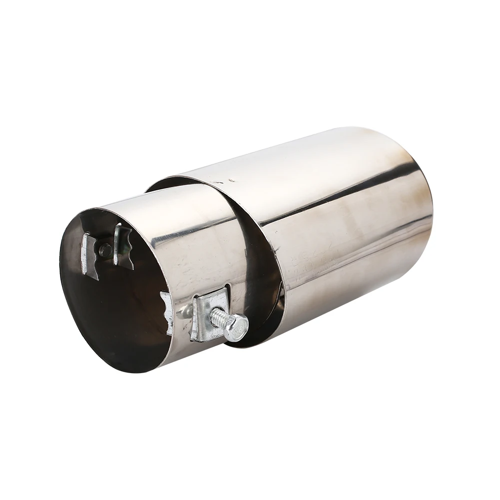 Exhaust Tail Car Tail Pipe Stainless Steel Muffler Tip Pipe Outlet Noise Reduction Diameter 66-86mm