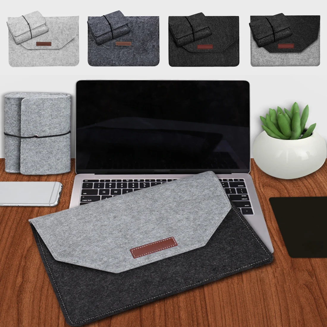 Notebook Case Sleeve Bag for Macbook Pro Air Retina Laptop Anti-scratch Cover For 11'' 13'' 15'' | Компьютеры и