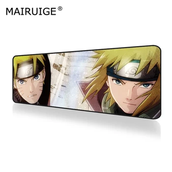 

Naruto Anime Large Gaming Mouse Pad Computer Table MousePad Locking Edge Rubber Gamer XXL Big Desk Mat Carpet 80x30cm/90x40cm