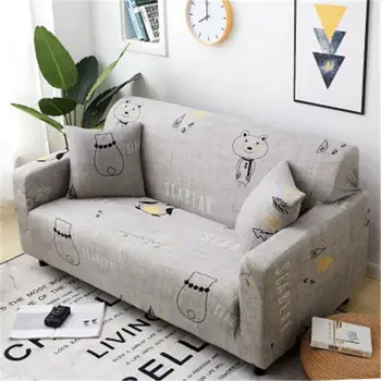 

29 1/2/3/4 Seater Sofa Cover Stretch Slipcovers Spandex Printed Modern Sofa Cover Elastic Wrap All-inclusive For Living Room