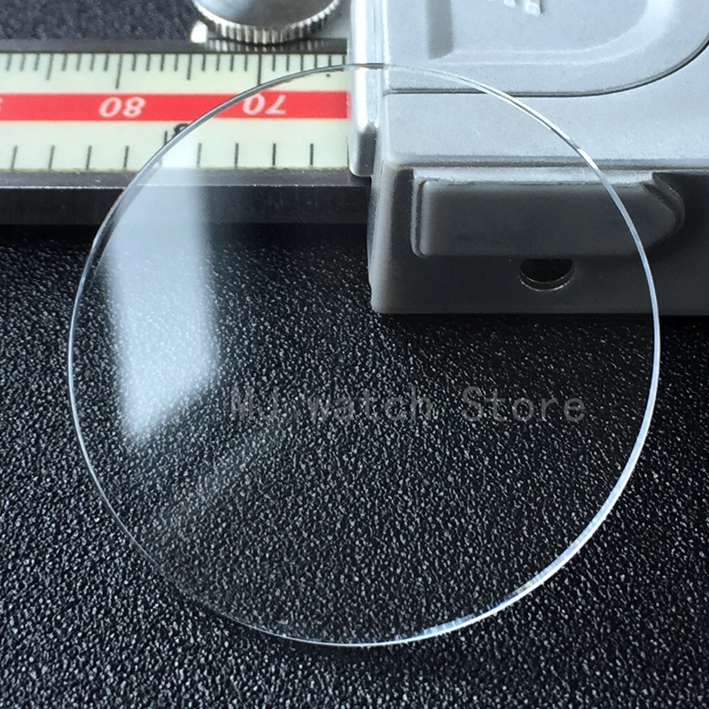 Verre De Montre Cristal – 36.5 Mm – Épaisseur 1.5 Mm – Rond Plat – Neuf