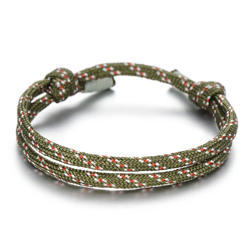 Paracord Rope Braiding Bracelet for Men Women Bracelet Jewelry