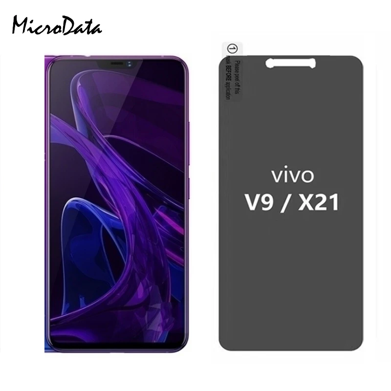 For Vivo V7 V9 Y85 Y75 Y71 Y79 X21 X21i X23 Z1 Pro Privacy Screen Protecor Tempered Glass For Vivo V7 Plus Anti Spy Glass Film Phone Screen Protectors Aliexpress