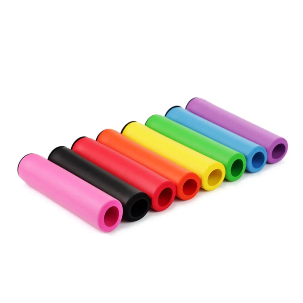 High Quality Mountain Bike Color Soft Sponge Handle Set New Imported Silicone Anti-skid Grip Bicycle Accessories