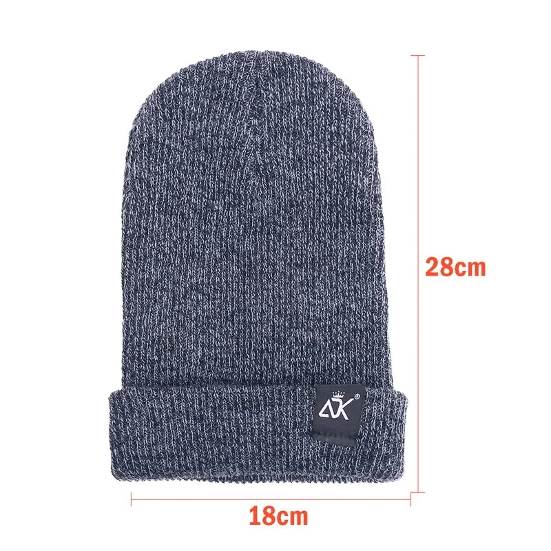 15 Colors PU Letter True Casual Beanies for Men Women Girl Boy Fashion Knitted Winter Hat Solid Hip-hop Skullies Hat Unisex Cap