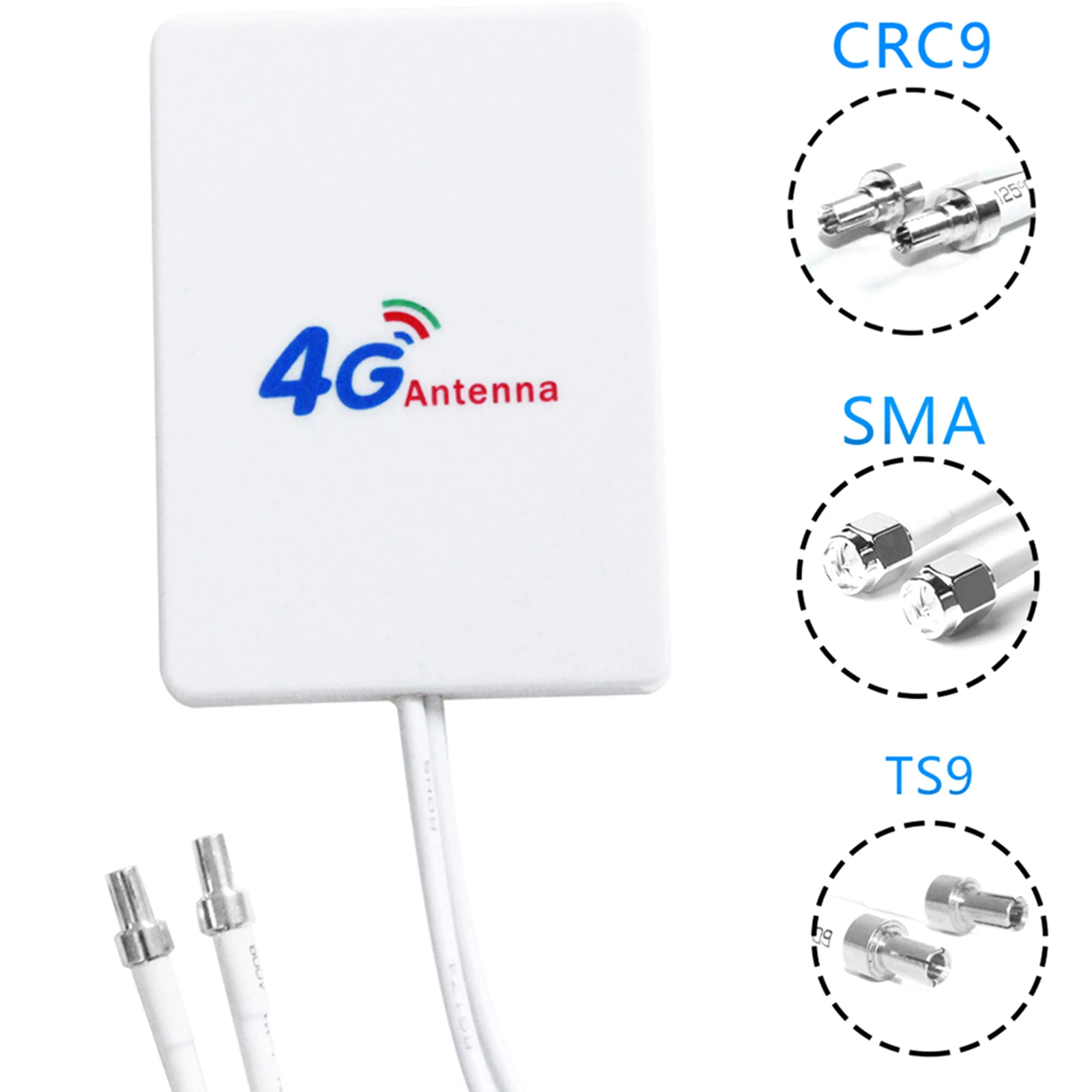 Роутер SOONHUA 3M LTE модемная антенна 3G 4G внешняя с разъемом CRC9/ TS9 / SMA|Антенны для