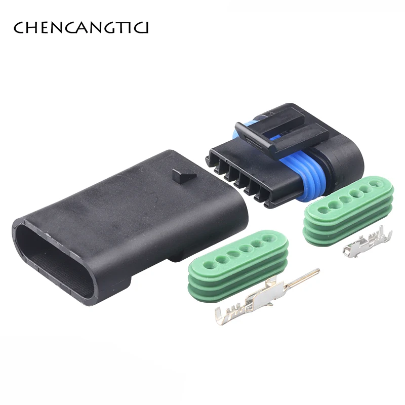 6 Pin 12162261 12066317 Delphi Электрический Плоский педаль акселератора разъем Мужской