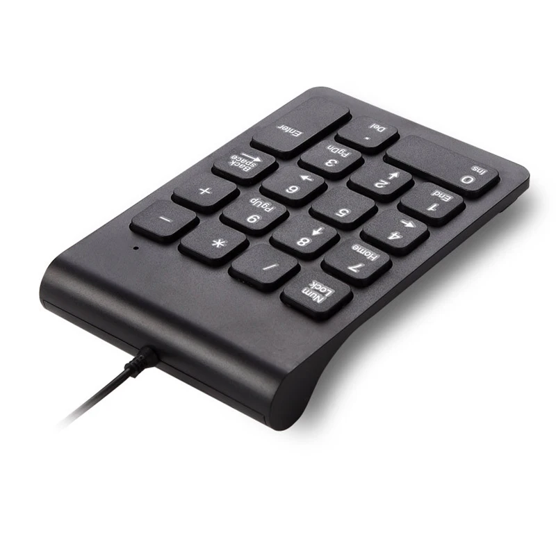 USB 2 0 Проводная цифровая клавиатура мини с небольшим числом лучше подходит для
