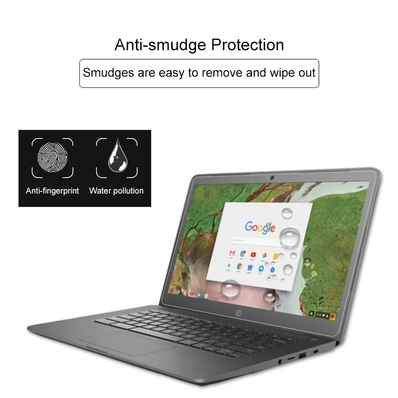 14 inch Laptop Screen HD Tempered Glass Protective Film for HP Chromebook 14 G5 Laptop Screen Protector Screen Guard Glass Film